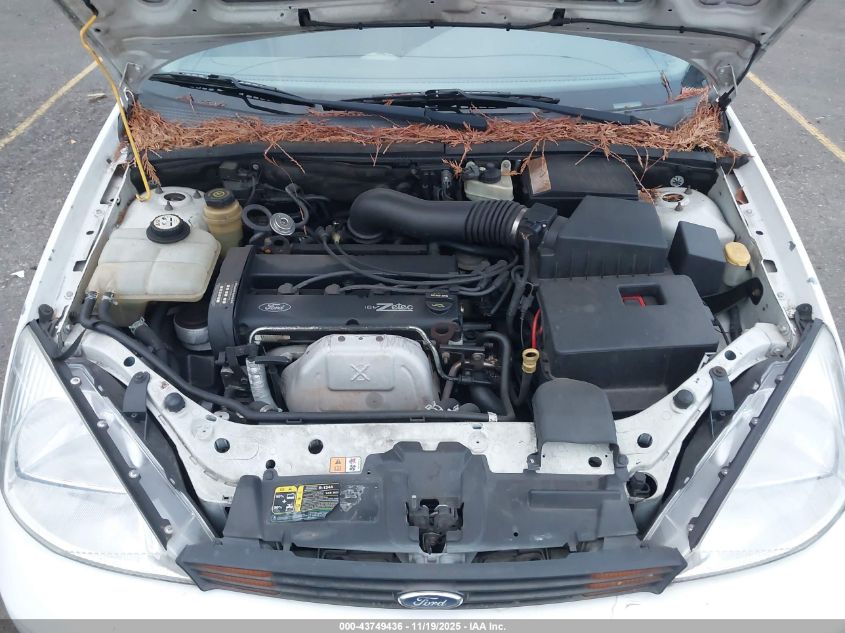 2002 Ford Focus Se VIN: 1FAFP34332W196503 Lot: 43749436