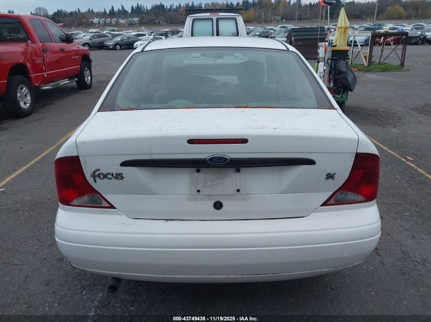 2002 Ford Focus Se VIN: 1FAFP34332W196503 Lot: 43749436