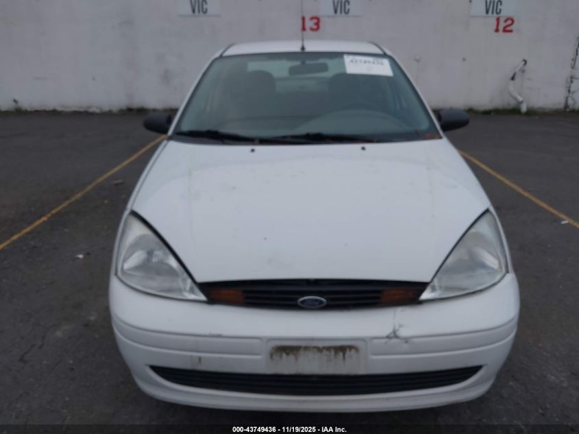 2002 Ford Focus Se VIN: 1FAFP34332W196503 Lot: 43749436