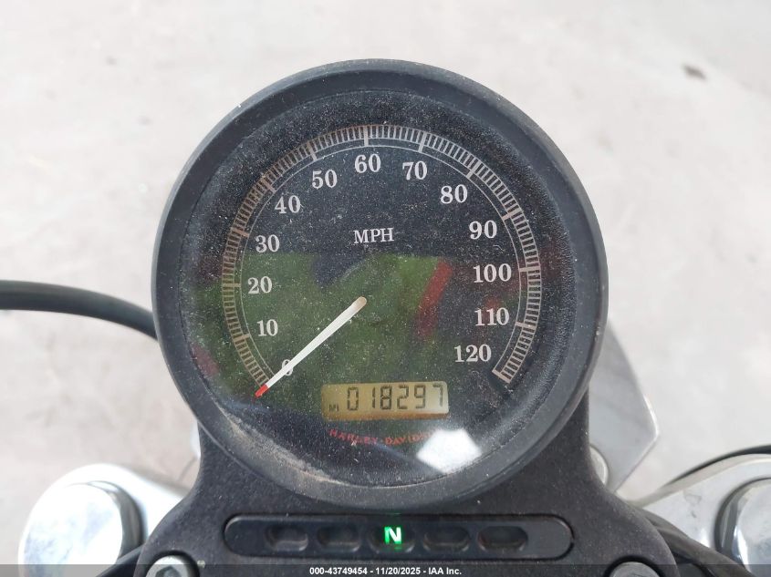 2011 Harley-Davidson Xl883 L VIN: 1HD4CR215BC443750 Lot: 43749454