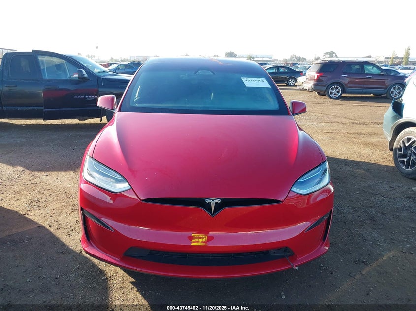 2023 Tesla Model X Dual Motor All-Wheel Drive/Standard Range VIN: 7SAXCAE54PF374805 Lot: 43749462