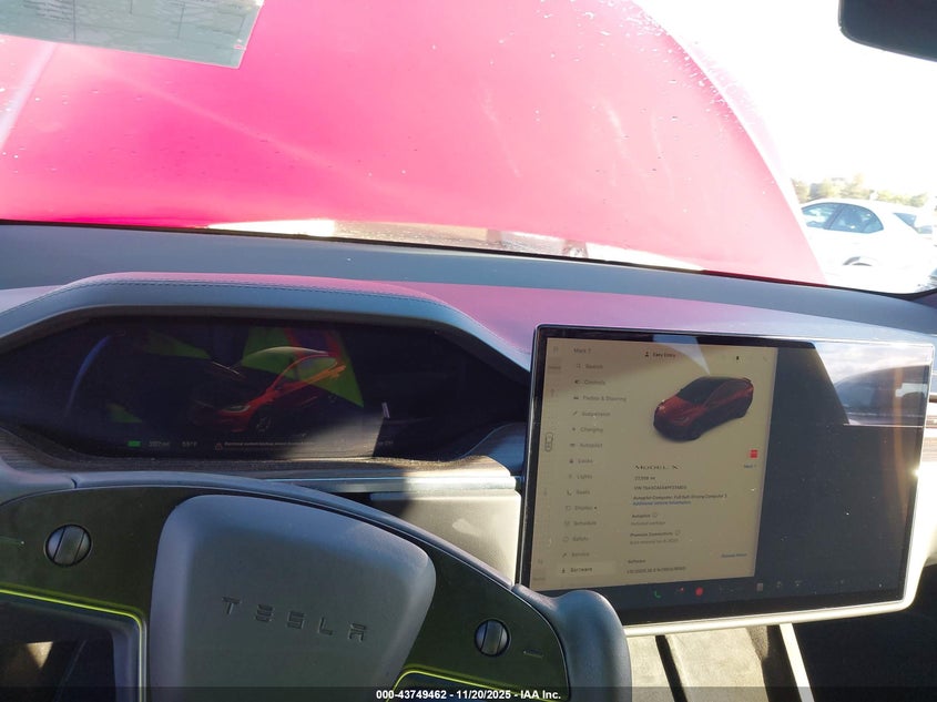 2023 Tesla Model X Dual Motor All-Wheel Drive/Standard Range VIN: 7SAXCAE54PF374805 Lot: 43749462