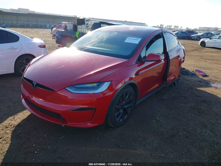 7SAXCAE54PF374805 2023 TESLA MODEL X photo no. 2