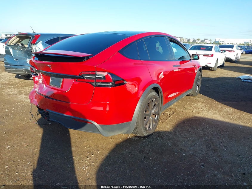 7SAXCAE54PF374805 2023 TESLA MODEL X photo no. 4