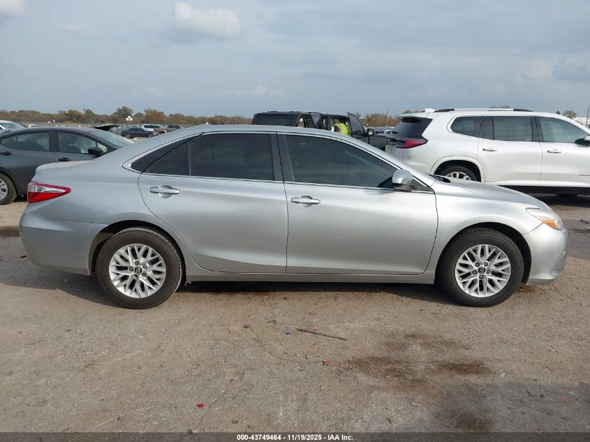 2016 Toyota Camry Le VIN: 4T1BF1FK5GU580172 Lot: 43749464