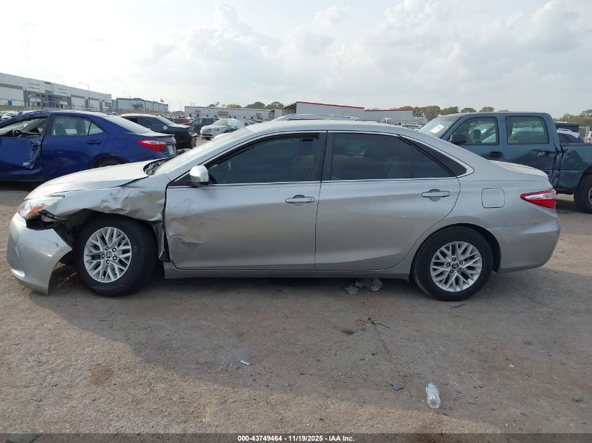 2016 Toyota Camry Le VIN: 4T1BF1FK5GU580172 Lot: 43749464