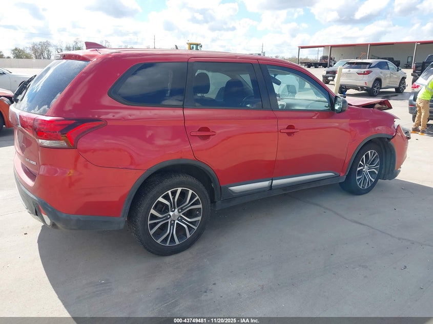 Vin: ja4az3a35jz053823, lot: 44244854, mitsubishi outlander es 20184