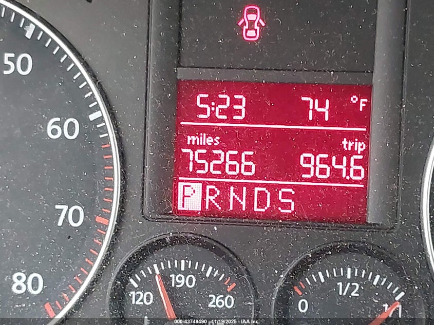 2009 Volkswagen Jetta S VIN: 3VWJM71KX9M097779 Lot: 43749490