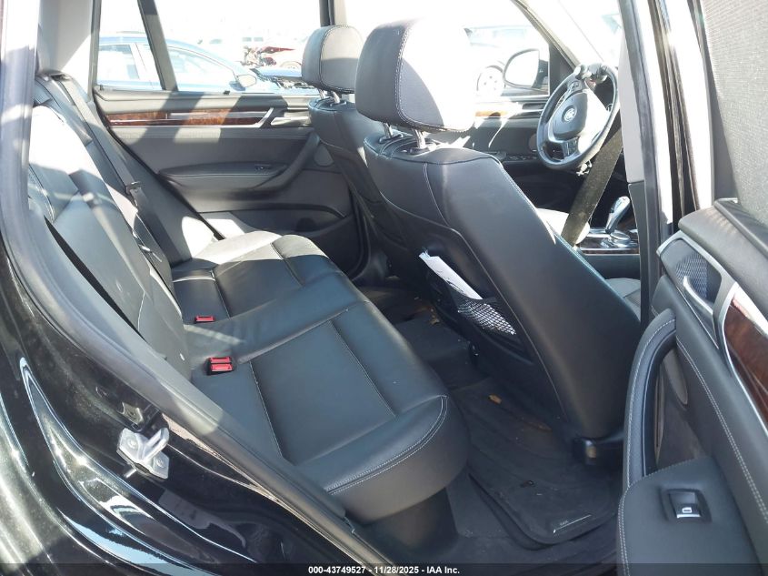 2017 BMW X3 xDrive28I VIN: 5UXWX9C36H0W71473 Lot: 43749527