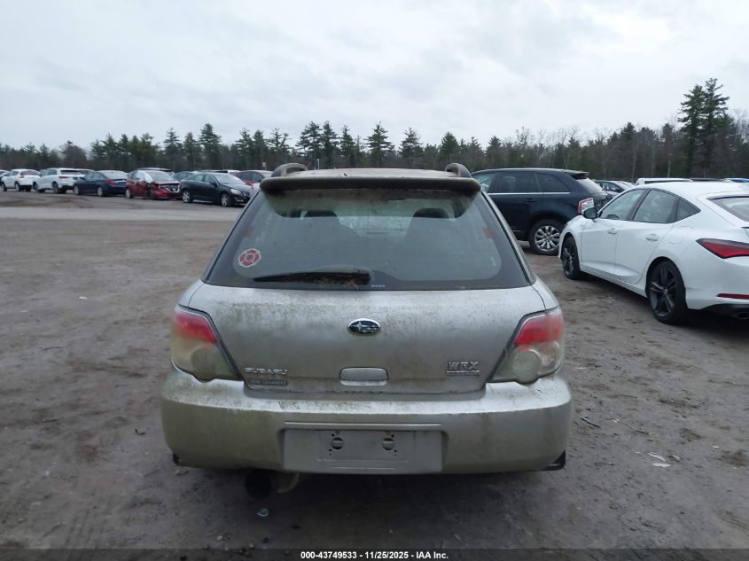 2006 Subaru Impreza Wrx/Wrx Limited VIN: JF1GG79686G803560 Lot: 43749533
