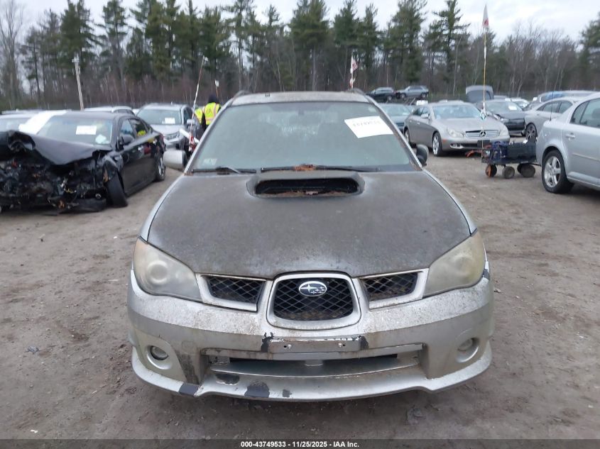 2006 Subaru Impreza Wrx/Wrx Limited VIN: JF1GG79686G803560 Lot: 43749533