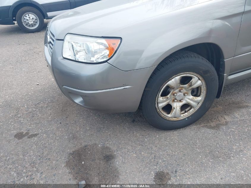 2006 Subaru Forester 2.5X VIN: JF1SG63666H710091 Lot: 43749538