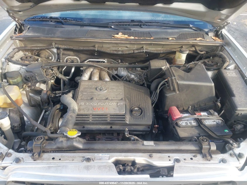 JTEGF21A830119351 2003 TOYOTA HIGHLANDER photo no. 10