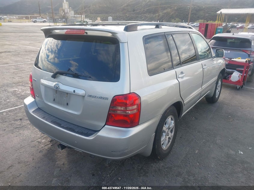 JTEGF21A830119351 2003 TOYOTA HIGHLANDER photo no. 4
