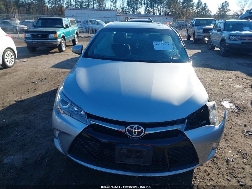 2016 Toyota Camry Se VIN: 4T1BF1FKXGU117394 Lot: 43749551