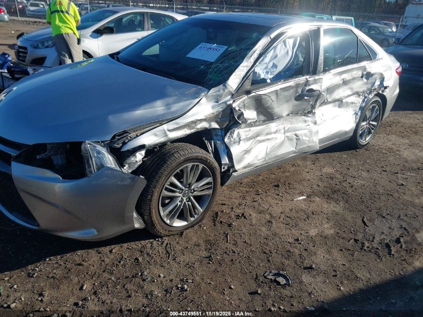 2016 Toyota Camry Se VIN: 4T1BF1FKXGU117394 Lot: 43749551