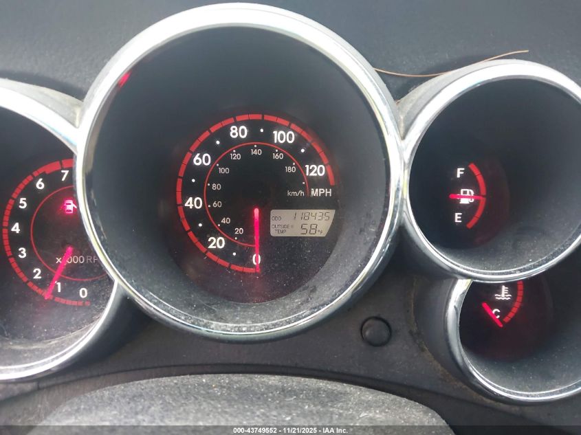 2007 Pontiac Vibe VIN: 5Y2SL65877Z422497 Lot: 43749552