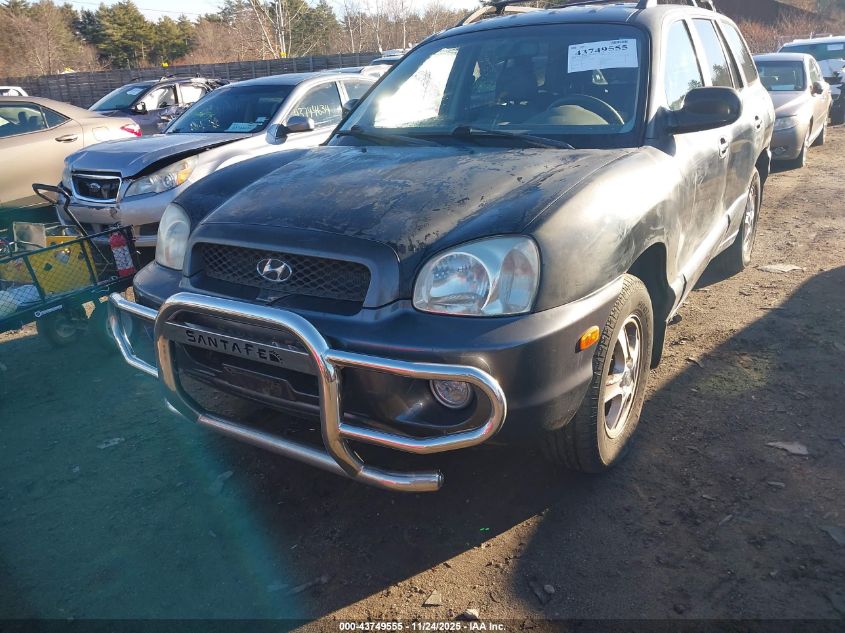 2002 Hyundai Santa Fe Gls/Lx VIN: KM8SC73D32U158119 Lot: 43749555