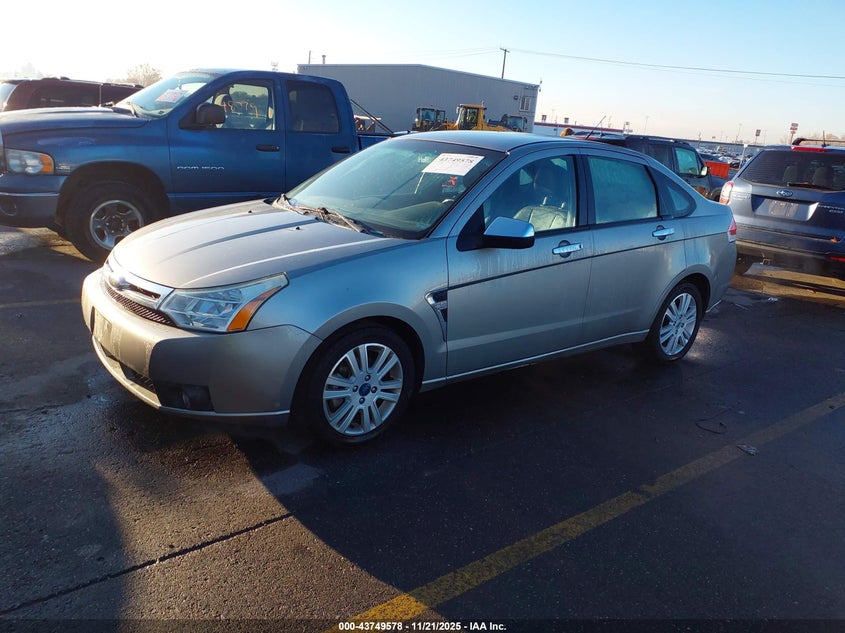 1FAHP35N48W261554 2008 FORD FOCUS photo no. 2