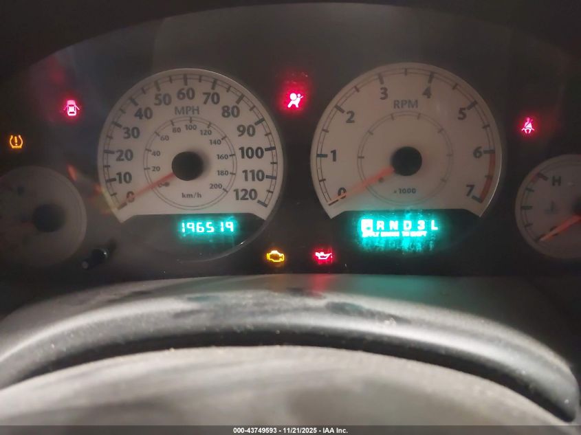 2005 Chrysler Town & Country Touring VIN: 2C4GP54L65R103271 Lot: 43749593