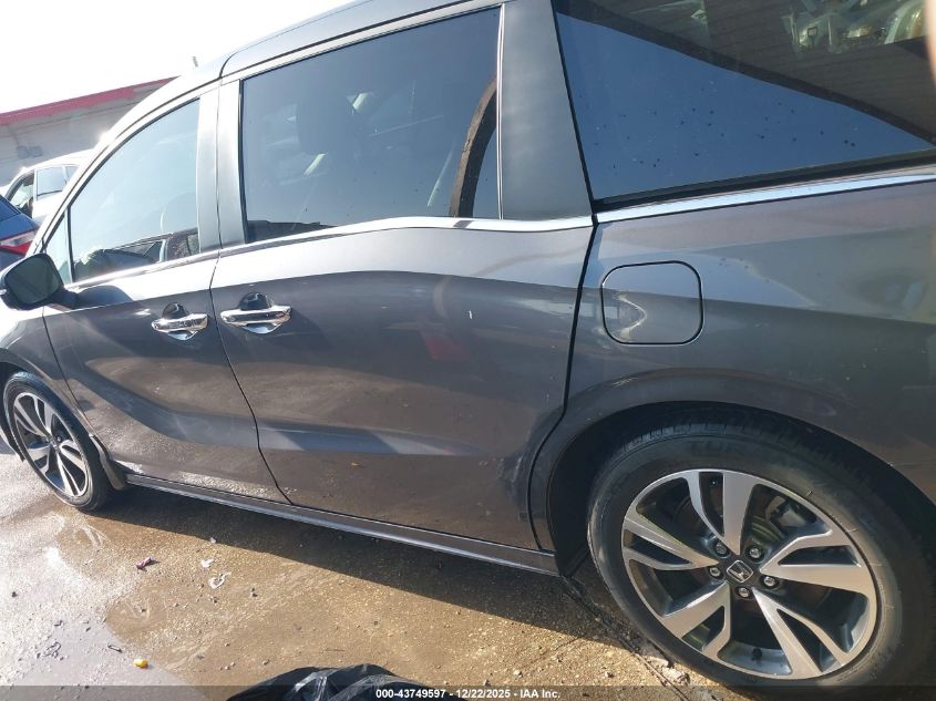 2024 Honda Odyssey Touring VIN: 5FNRL6H89RB002694 Lot: 43749597