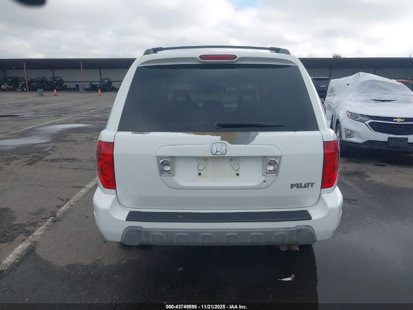 2004 Honda Pilot Ex VIN: 2HKYF18494H594711 Lot: 43749598