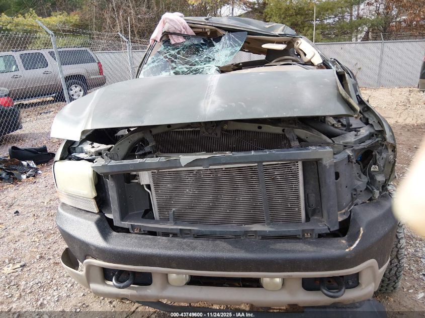 2004 Ford Excursion Eddie Bauer VIN: 1FMSU45P54EC12018 Lot: 43749600