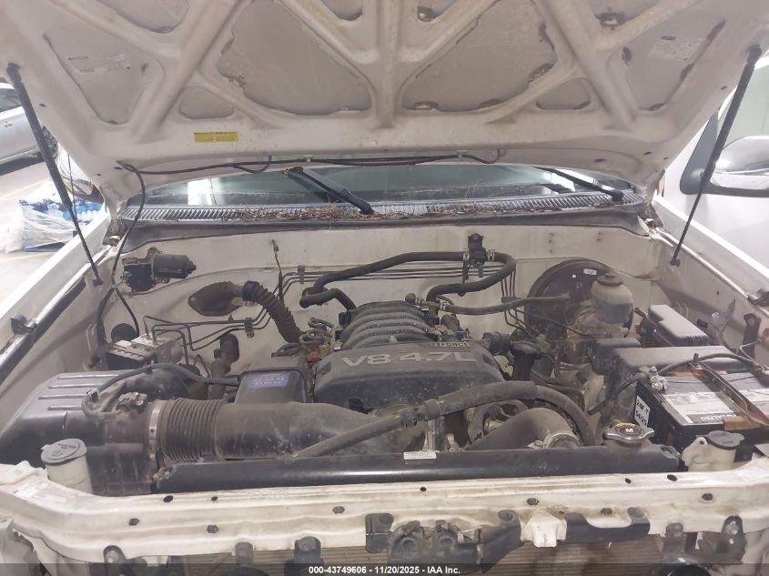 2005 Toyota Tundra Sr5 V8 VIN: 5TBET34165S486800 Lot: 43749606