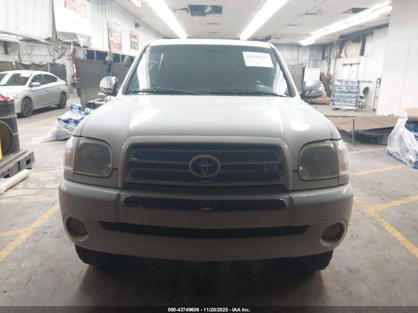 2005 Toyota Tundra Sr5 V8 VIN: 5TBET34165S486800 Lot: 43749606