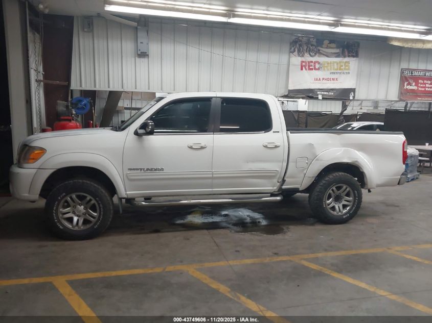 2005 Toyota Tundra Sr5 V8 VIN: 5TBET34165S486800 Lot: 43749606