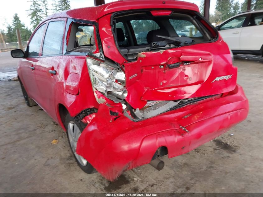 2006 Toyota Matrix VIN: 2T1KR32E76C621985 Lot: 43749607