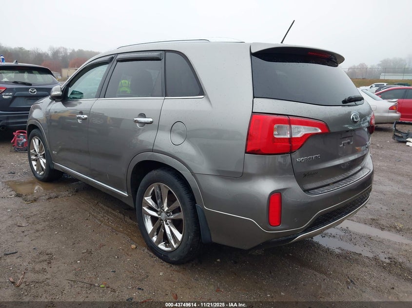 2015 Kia Sorento Limited V6 VIN: 5XYKWDA74FG638068 Lot: 43749614