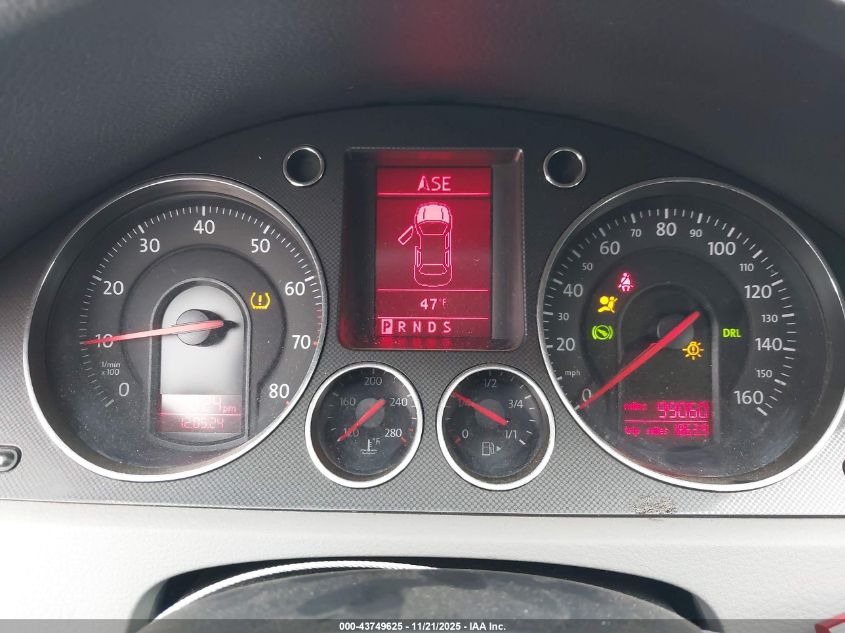 2007 Volkswagen Passat 2.0T/Wolfsburg Edition VIN: WVWAK73C57P077624 Lot: 43749625