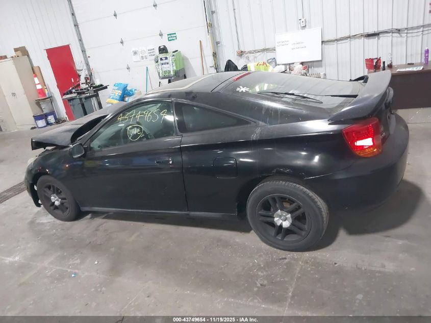 2002 Toyota Celica Gt VIN: JTDDR32T720128206 Lot: 43749654