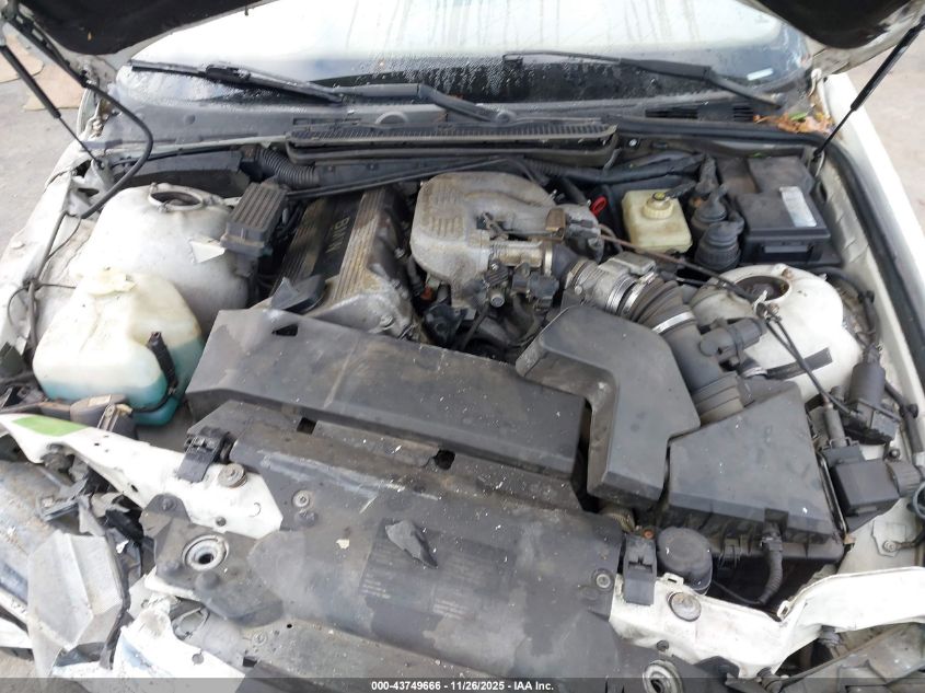 1998 BMW 318I VIN: WBACC0324WEK27301 Lot: 43749666