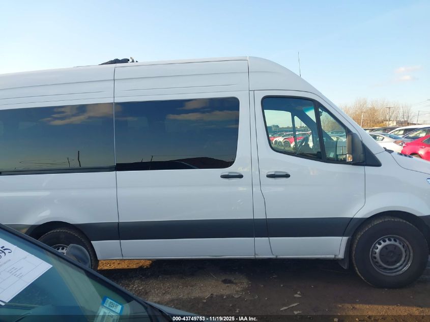 2025 Mercedes-Benz Sprinter 2500 Standard Roof 4-Cyl Diesel VIN: W1Z4KFHY7SP824765 Lot: 43749753