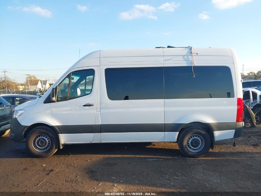 2025 Mercedes-Benz Sprinter 2500 Standard Roof 4-Cyl Diesel VIN: W1Z4KFHY7SP824765 Lot: 43749753
