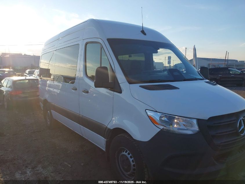 2025 Mercedes-Benz Sprinter 2500 Standard Roof 4-Cyl Diesel VIN: W1Z4KFHY7SP824765 Lot: 43749753