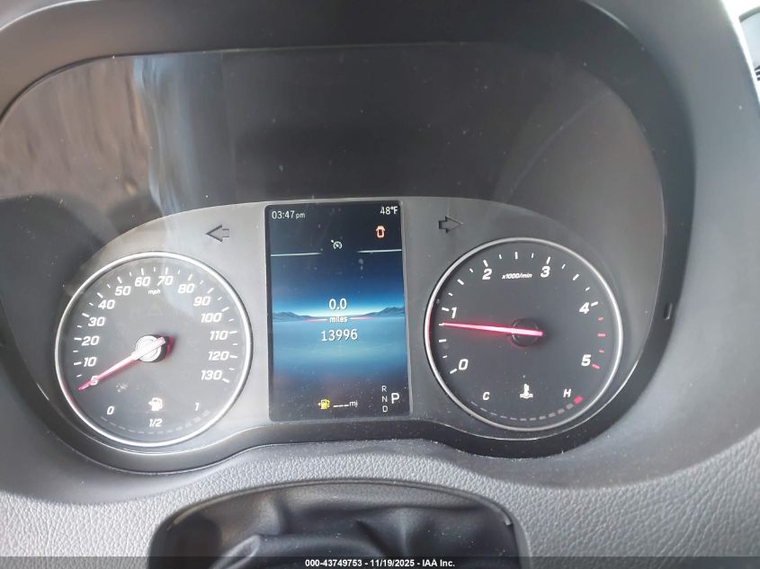 2025 Mercedes-Benz Sprinter 2500 Standard Roof 4-Cyl Diesel VIN: W1Z4KFHY7SP824765 Lot: 43749753