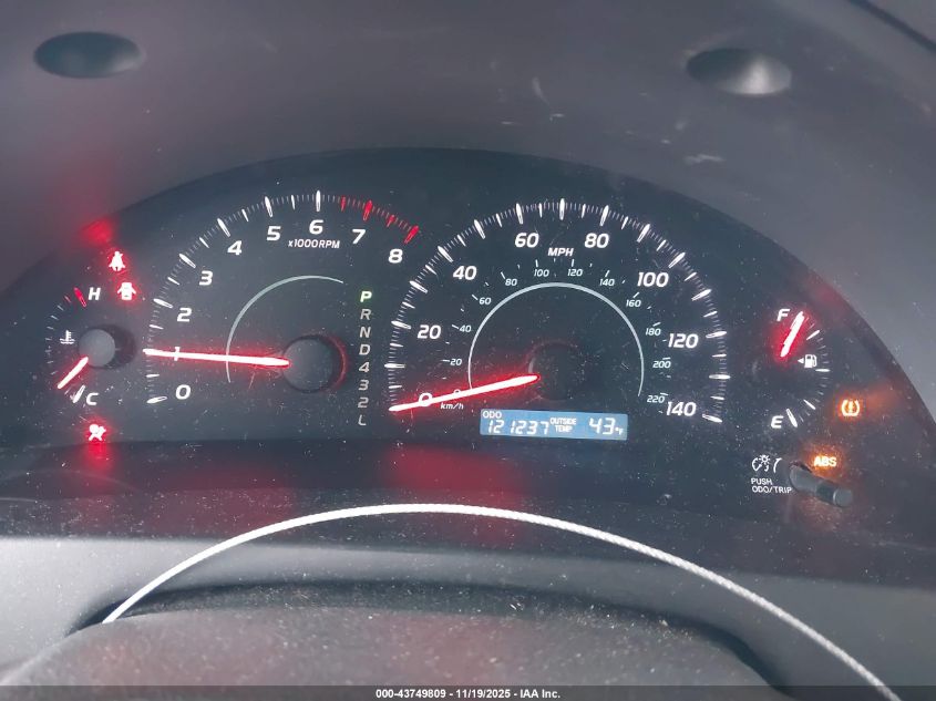 2009 Toyota Camry Le VIN: 4T1BE46KX9U278013 Lot: 43749809