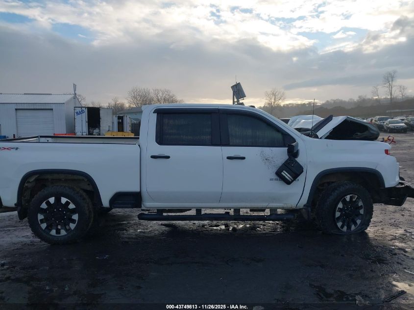 2020 Chevrolet Silverado 2500Hd 4Wd Standard Bed Custom VIN: 1GC4YME75LF110762 Lot: 43749813