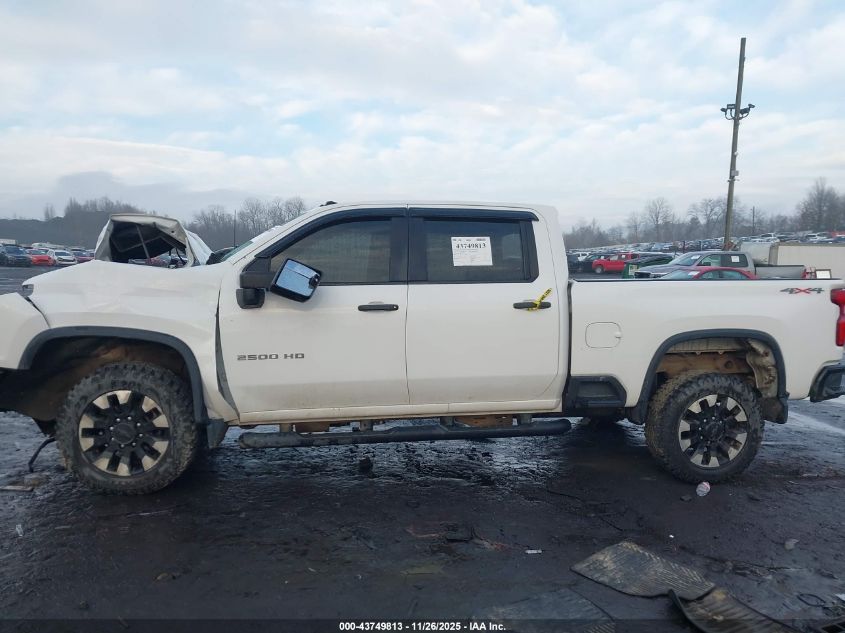 2020 Chevrolet Silverado 2500Hd 4Wd Standard Bed Custom VIN: 1GC4YME75LF110762 Lot: 43749813