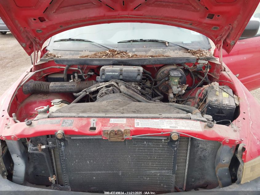 1996 Dodge Ram 1500 VIN: 1B7HC16X4TS700424 Lot: 43749834