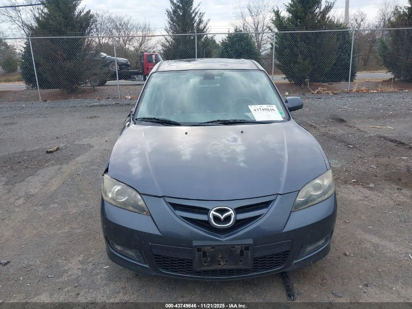 2008 Mazda Mazda3 S Grand Touring VIN: JM1BK323281133389 Lot: 43749846