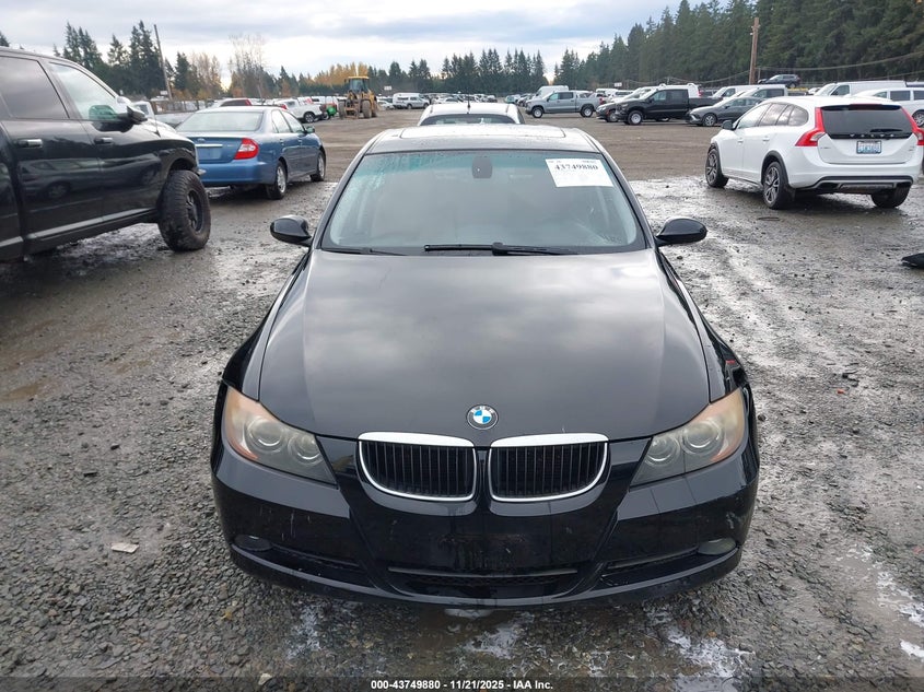 2007 BMW 328I VIN: WBAVC53507FZ72378 Lot: 43749880