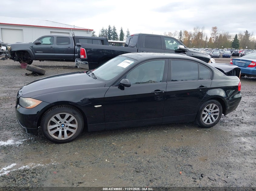 2007 BMW 328I VIN: WBAVC53507FZ72378 Lot: 43749880