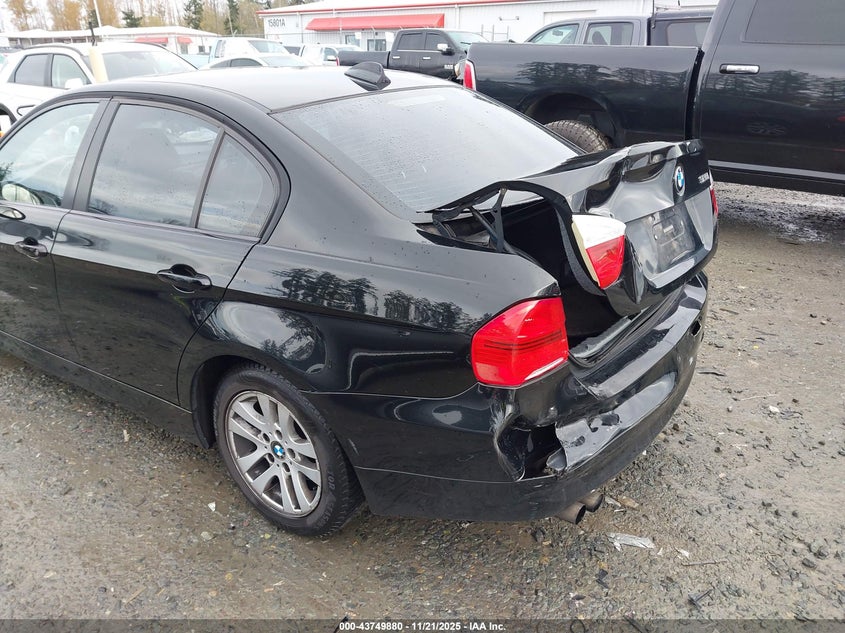 2007 BMW 328I VIN: WBAVC53507FZ72378 Lot: 43749880