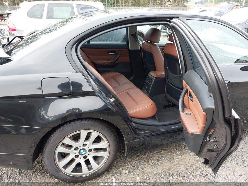 2007 BMW 328I VIN: WBAVC53507FZ72378 Lot: 43749880