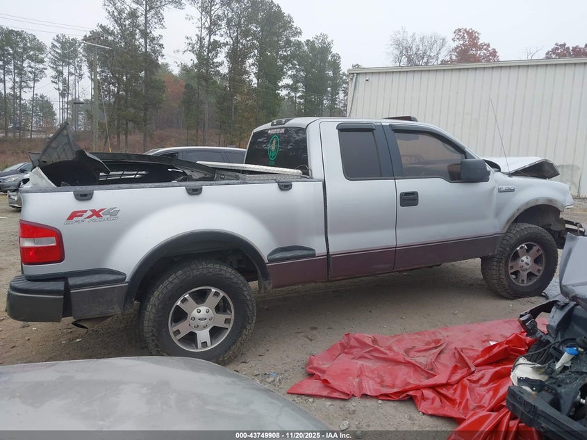 2005 Ford F-150 Fx4/Xlt VIN: 1FTPX045X5KE71908 Lot: 43749908