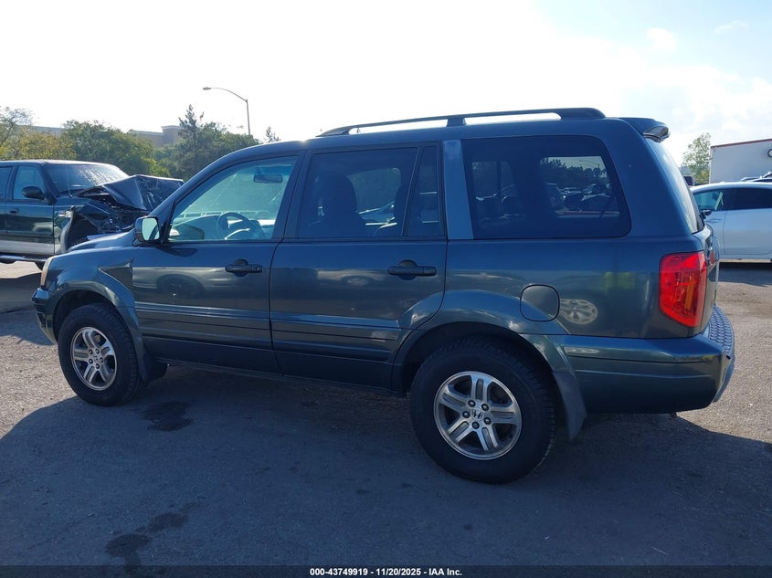 2004 Honda Pilot Ex-L VIN: 2HKYF18524H527151 Lot: 43749919
